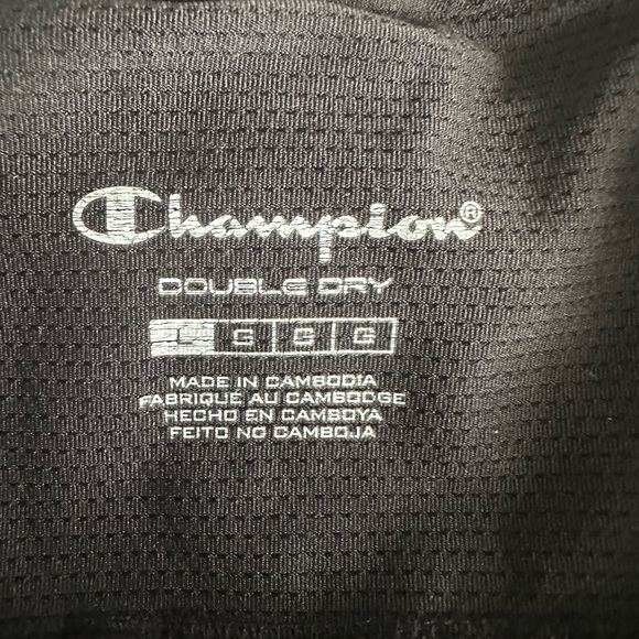 Champion Double Dry black capri leggings. Size Large - Picture 4 of 6